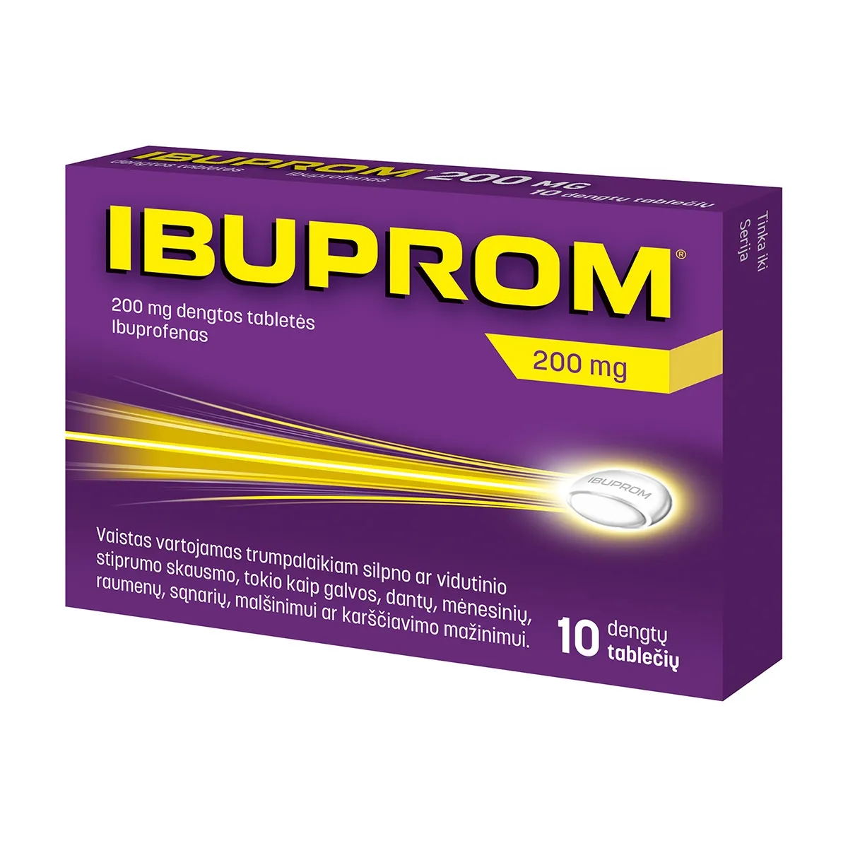 Ibuprom 200mg tab. N10 -  2