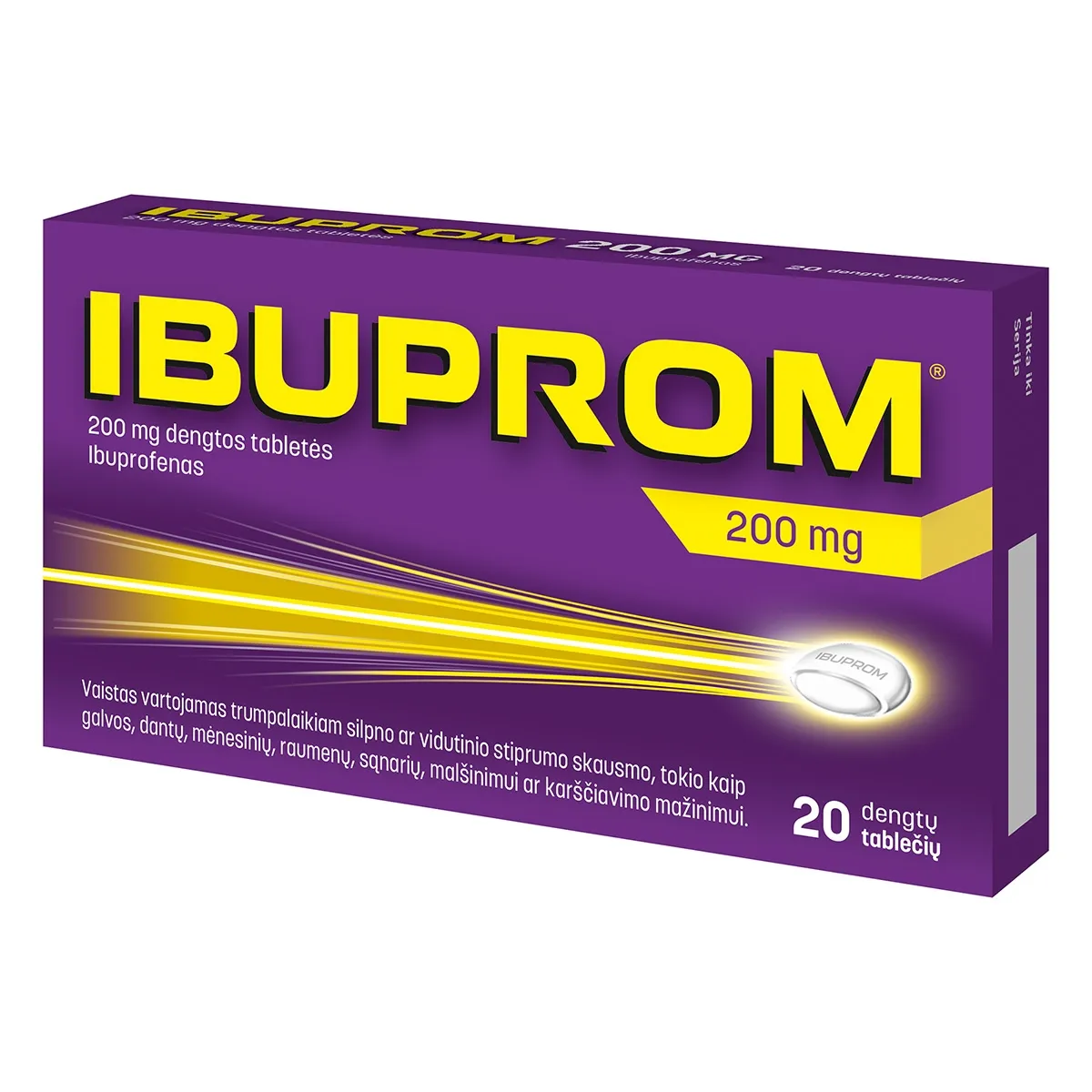 Ibuprom 200mg tab. N20 -  2