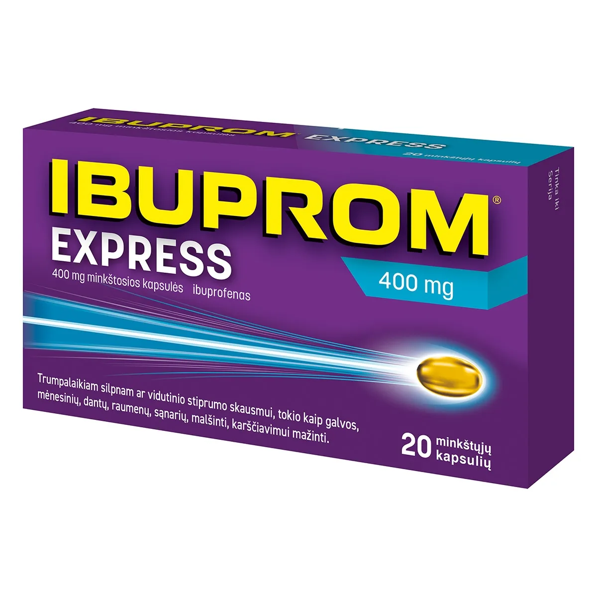 Ibuprom Express 400mg N20 -  2
