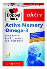DOPPELHERZ Active Memory Omega-3 N30 -  