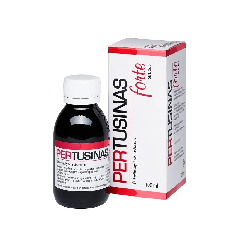 Pertusinas forte 307.5mg/ml sirupas 100ml -  