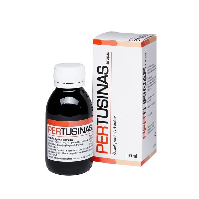 Pertusinas 162.5mg/ml sirupas 100ml -  