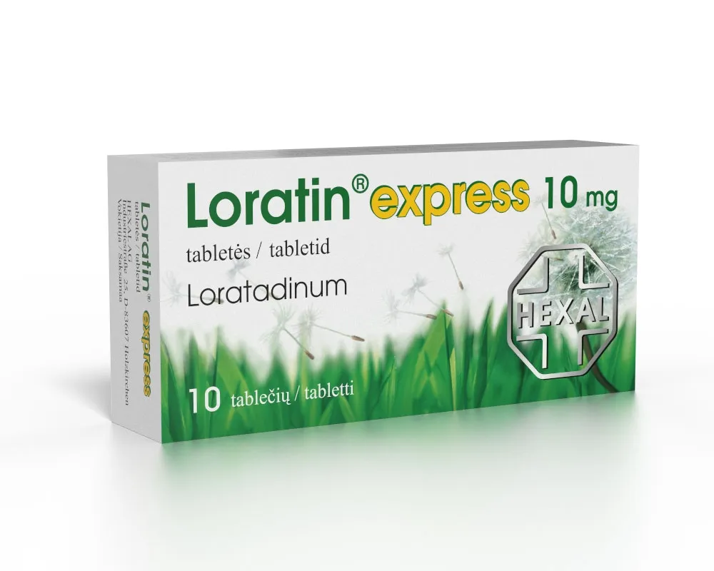 Loratin express 10mg tab. N10 -  