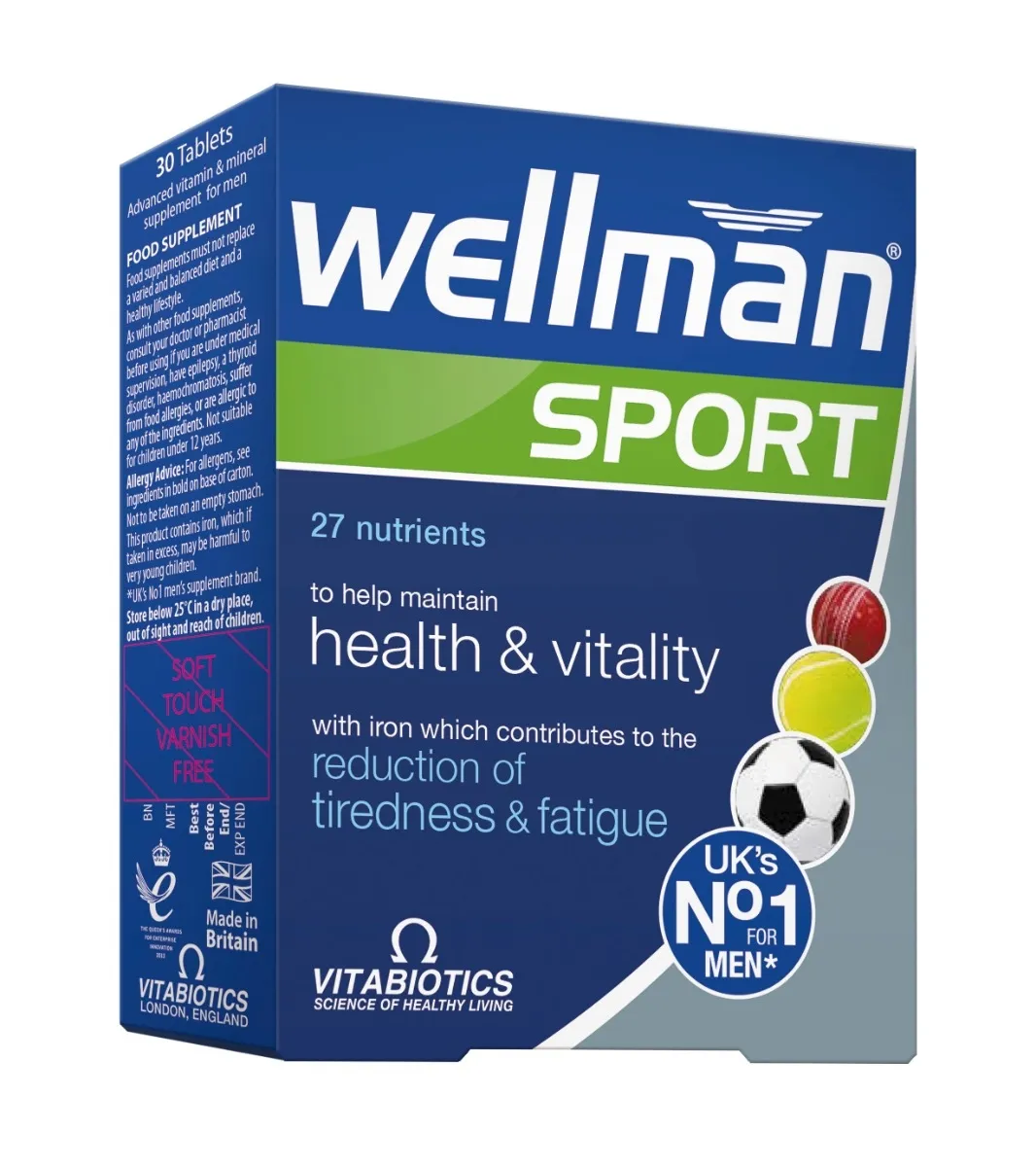 WELLMAN SPORT, 30 tablečių -  1
