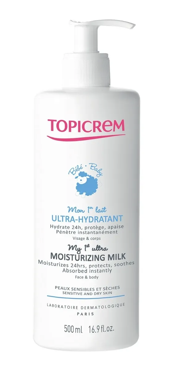 TOPICREM drėkinamasis losjonas nuo pirmų dienų BABY, 500ml -  1