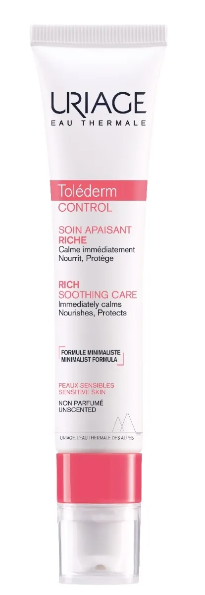 URIAGE kremas jautriai odai, maitinamasis, TOLEDERM CONTROL, 40ml -  