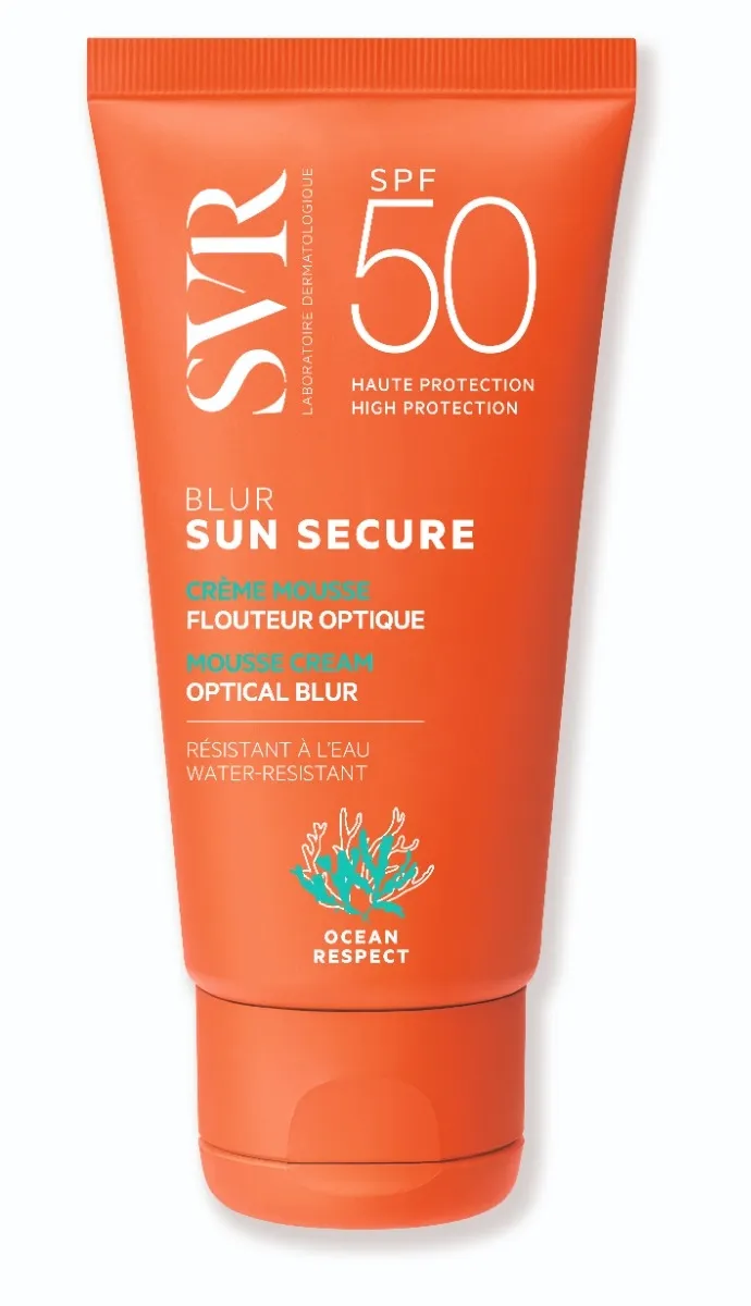 SVR gelis nuo saulės SUN SECURE BLUR SPF 50+, 50ml -  1