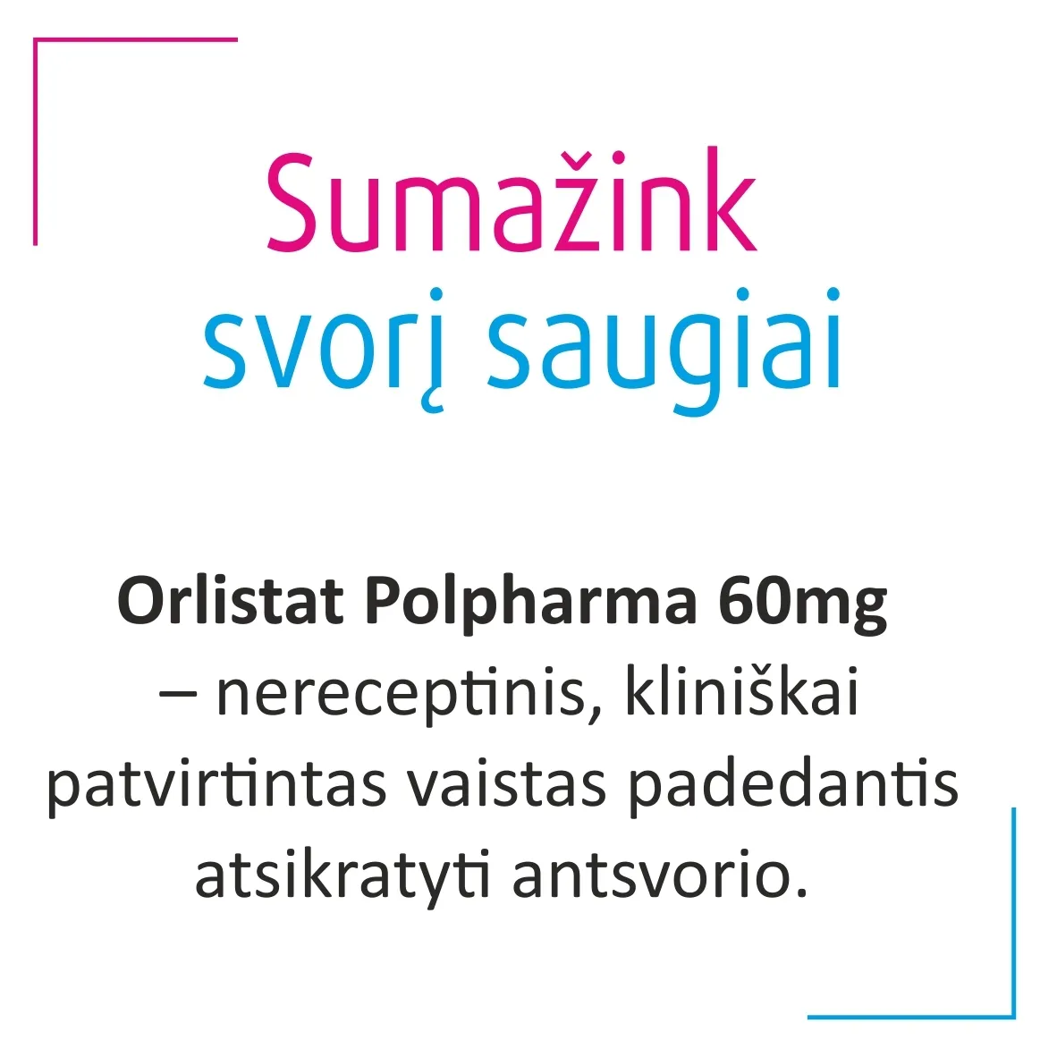 Orlistat Polpharma 60mg kietosios kapsulės N42 (lizdinė plokštelė) -  4