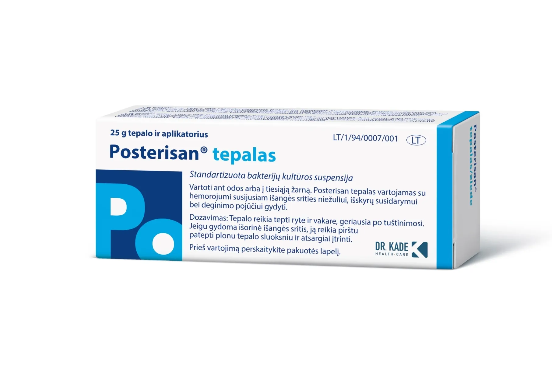 Posterisan tepalas 25g + aplikatorius N1 -  