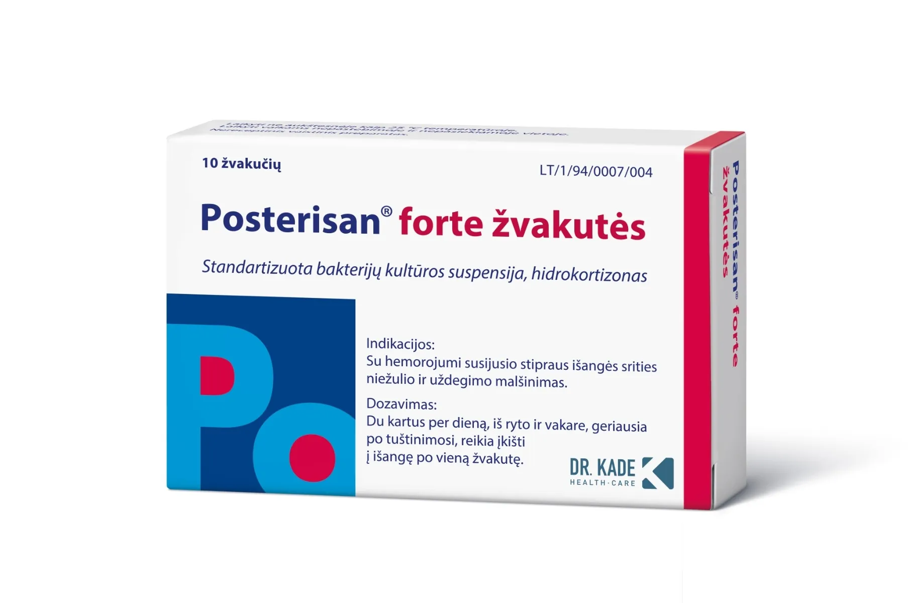 Posterisan forte žvakutės N10 -  2