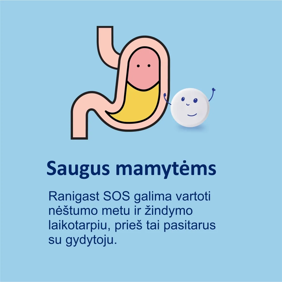 RANIGAST nuo rėmens ir skrandžio skausmo S-O-S, N24 -  6