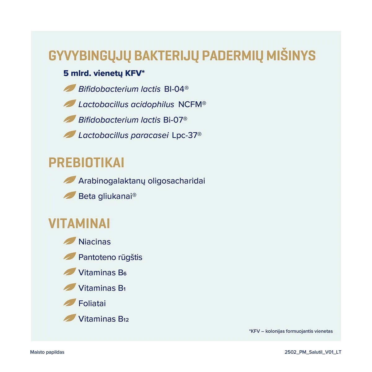 SALUTIL SHOTS (5 mlrd. gyvybingųjų bakterijų), braškių skonio, 7 flak. -  2