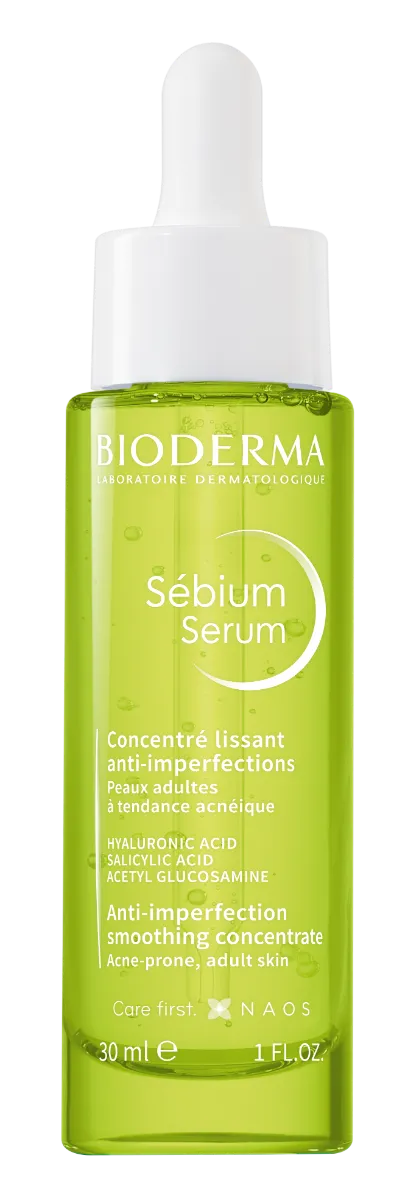 BIODERMA koncentruotas serumas riebiai odai SEBIUM, 30ml -  