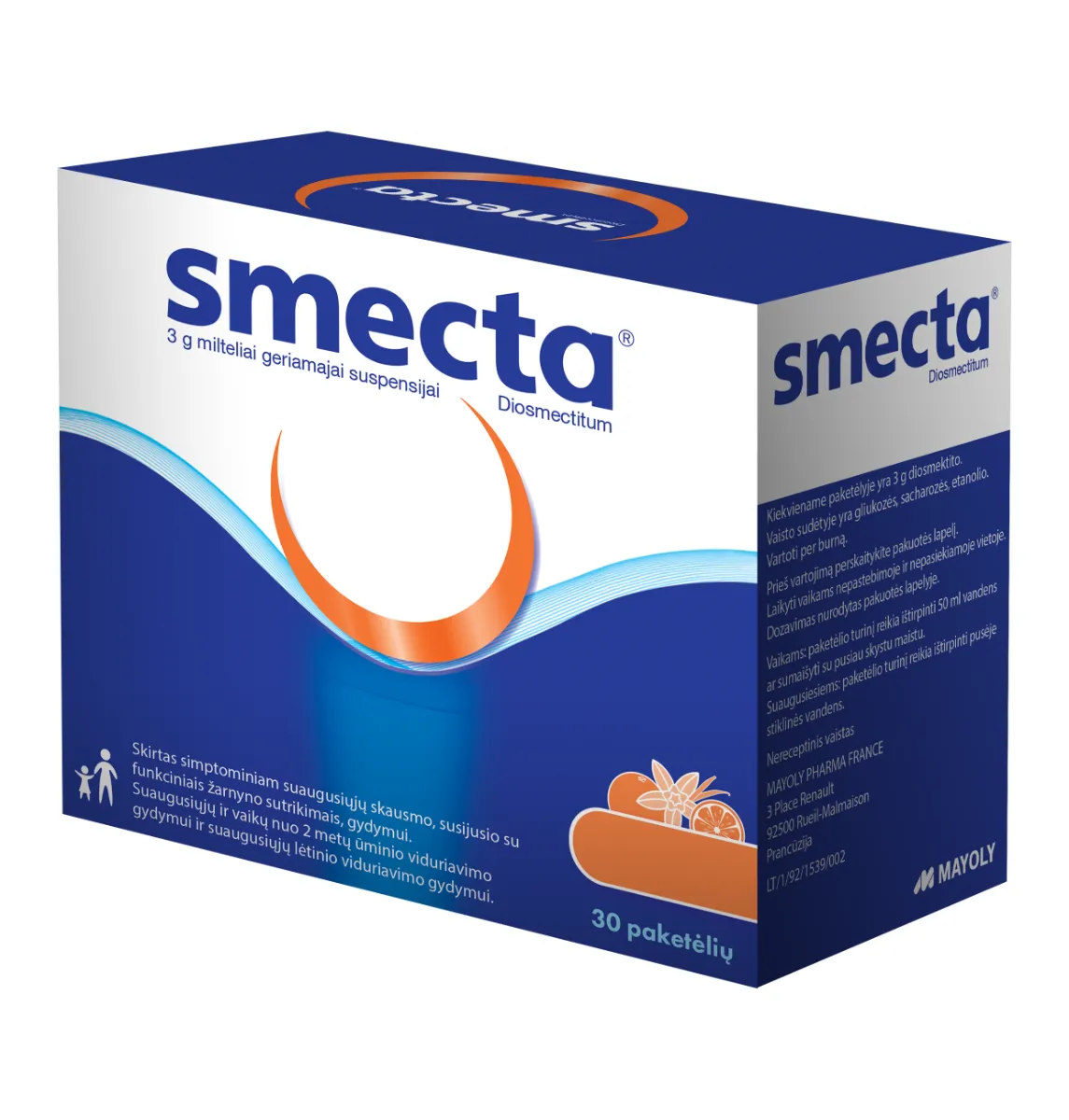 Smecta pulv.3g N30 -  1