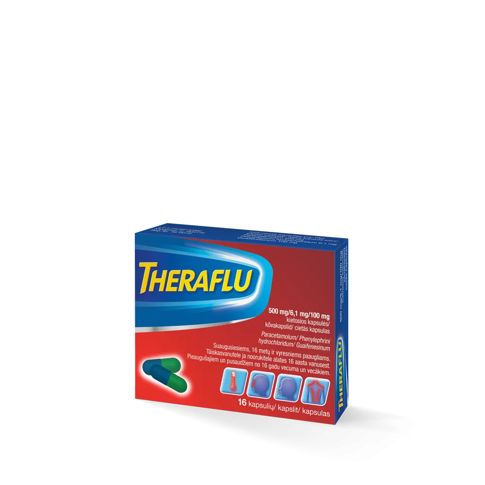TheraFlu Triple Combo kapsulės N16 -  1