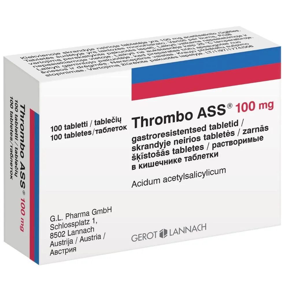 Thrombo ASS 100mg tab. N100 -  2