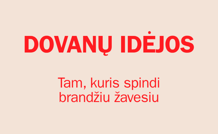 Tam, kuris spindi brandžiu žavesiu